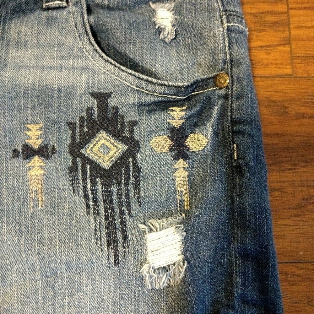 Celebrity Pink Jean Shorts - Picture 2 of 5